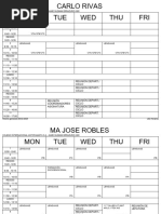 Horario Docentes M-H Versión 2.0