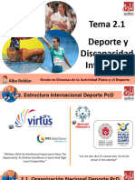 Tema 2.1 Deportes para La DI