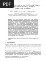 New Lower Bounds On The Number of Vehicles For The Vehicle Routing Problem With Time Windows