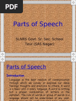 Parts of Speech - Teur