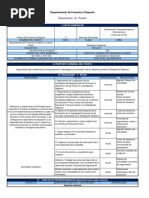 Descripción de Puesto Enlace Fomento Al Deporte 2020