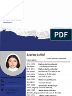 Sabrine Lefilef Portfolio