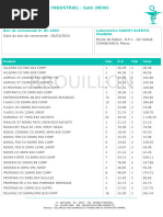 Sobrus - Bon de Commande - BC-2601