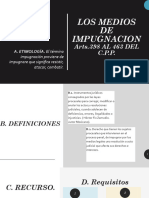 Los Medios de Impugnación PP