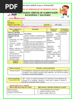 Ses-Juev - Ps-Planteamos Hábitos de Alimentación Balanceada y Saludable