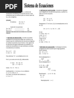 Sistemas Lineales de Ecuaciones