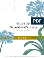 Menu Agapantos