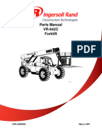 Ingersoll Rand VR-642C PB-43893684 Telehandler Parts Manual