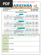 @bohring Bot × @JEE Tests XII PASS IIT IC Q P 28 03 2023 GTM 03