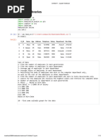 Data Analysis Using Python