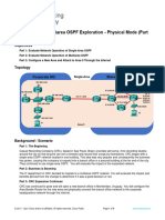 2.7.3 Packet Tracer Multiarea Ospf Exploration Physical Mode Part 1