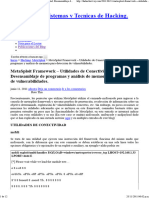 64 Metasploit Framework - Utilidades de Conectividad, Desensamblaje de Programas Y Análisis de Memoria para Detección de Vulnerabilidades