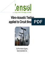 Improved Vibration Analysis On CBs IEEE PWD October 2008 Prezentacija