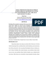 Dampak Sosial Perubahan Iklim Dan Peran Generasi Muda Sebagai Aktor Kunci Untuk Mencapai Transisi Iklim Yang Adil Bagi Masyarakat Global