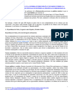 Tema 07.3. - El Problema de Cuba y La Guerra Entre España y Estados Unidos