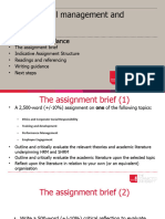 Assessment Guidance