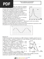 Série D'exercices N°6 - Physique Les Oscillations Électriques Forcées - Bac Sciences Exp (2015-2016) MR BARHOUMI Ezedine