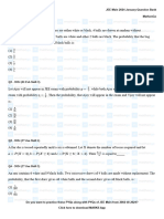 Probability - JEE Main 2024 January Question Bank - MathonGo