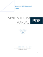 RHMC Research Format