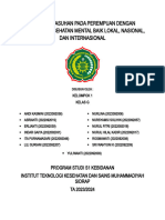 Tgs KLP 1 Bu Resma MAKALAH KEBIJAKAN ASUHAN PADA PEREMPUAN DENGAN GANGGUAN KESEHATAN MENTAL BAIK LOKAL