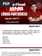 BNB - Língua Portuguesa - Prof. Voney 27.03