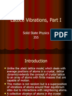 Documents - Pub - Lattice Vibrations Part I Solid State Physics 355