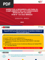 Minedu - DIGESUTPA - PPT - Capacitación IES Públicos 2024 - Documentos de Gestión - Esp. - KYCZ