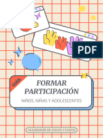 2022 Guía Formar Participación Niños, Niñas y Adolescentes