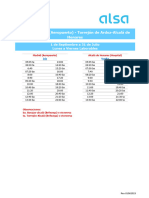 Horarios 824