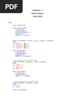 Assignment-3 Database