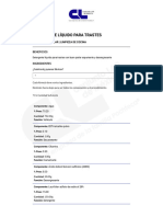 Detergente Líquido para Trastes - Formulas LAR