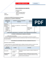 SESIÓN DE APRENDIZAJE N 04 II BIMESTRE Segundo Grado