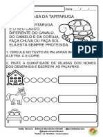 Atividade de Alfabetização Com Pequeno Texto em PDF Letra C