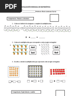 Evaluación Mensual de Matemática