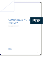 Commerce Notes Form 2. Adocx