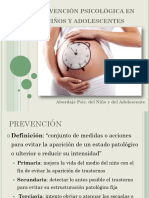 B-2 Prevención Psic. en Niños y Adoles