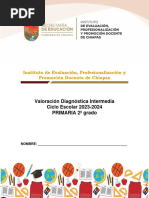 Valoración Diagnóstica Intermedia Ciclo Escolar 2023-2024 PRIMARIA 2º Grado