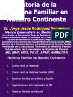 Historia de La Medicina Familiar en Nuestro Continente - SOTOMAYOR