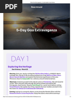 5-Day Goa Extravaganza