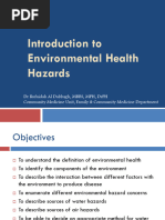 Environmental Health Hazards Today and Future