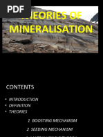 THEORIES OF MINERALIZATION Final