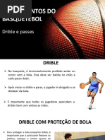 Fundamentos-Drible e Passes