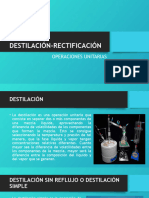 Destilación Rectificación