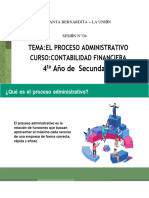 El Proceso Administrativo 4TO SECUNDARIA