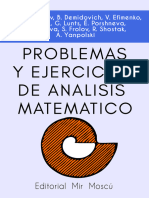 Baranenkov Et Al - Problemas y Ejercicios de Analisis Matematico - Mir - 1967