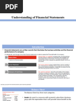 Understanding of Financial Statements