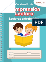 Tomo 3 Cuaderno Lectoescritura Entretenida