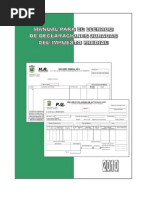 Manual Llenado Del Formularios de Declaración Jurada (HR - PU)