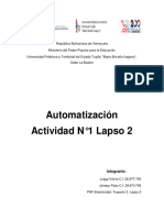 Automatizacion Actividad 1 Lapso 2