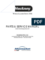 Hackney Parts Service Manual